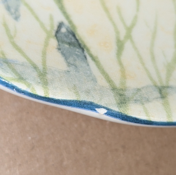 Cracker Barrel Coastal Seashell Decorative Salad Plates - Picture 3 of 6